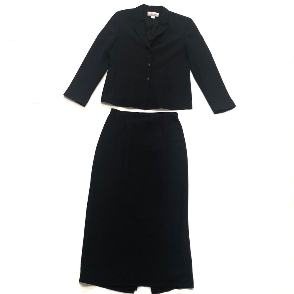 Petite Sophisticated- Navy Blue Suit Set